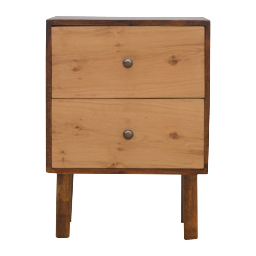 Canada Oak Front 2 Drawer Nightsand Suppliers