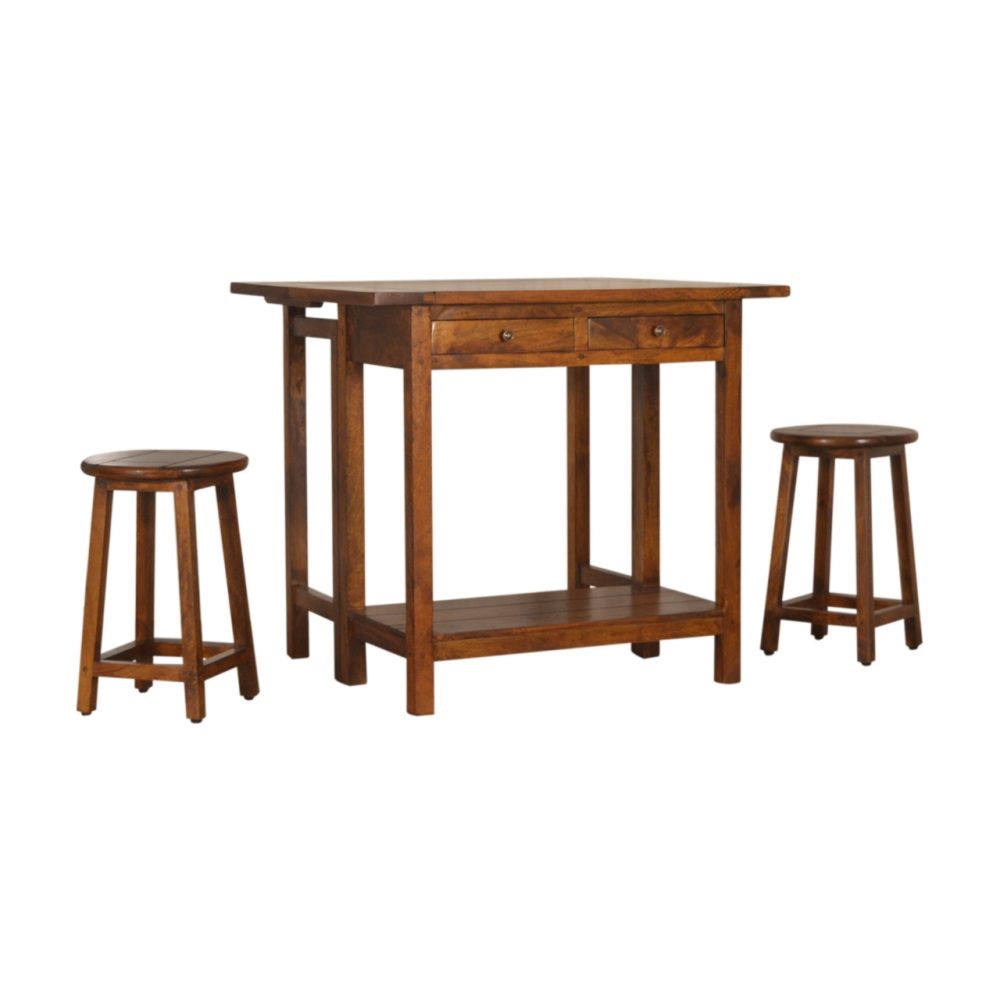 Chestnut Breakfast Table - Image 8