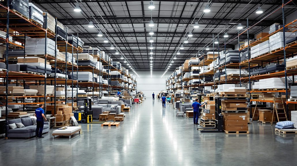 bulk furniture supply chain
