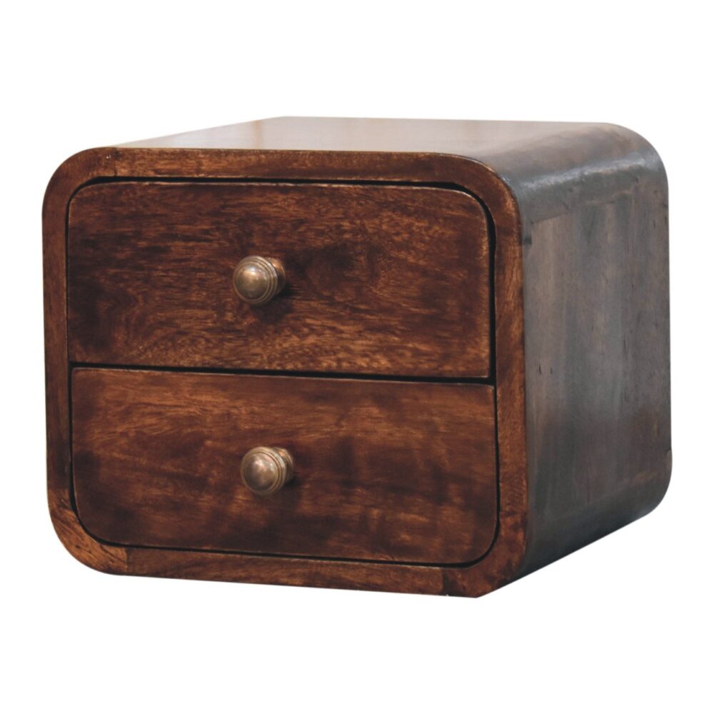 Midnight Teal Bedside Table - Image 4